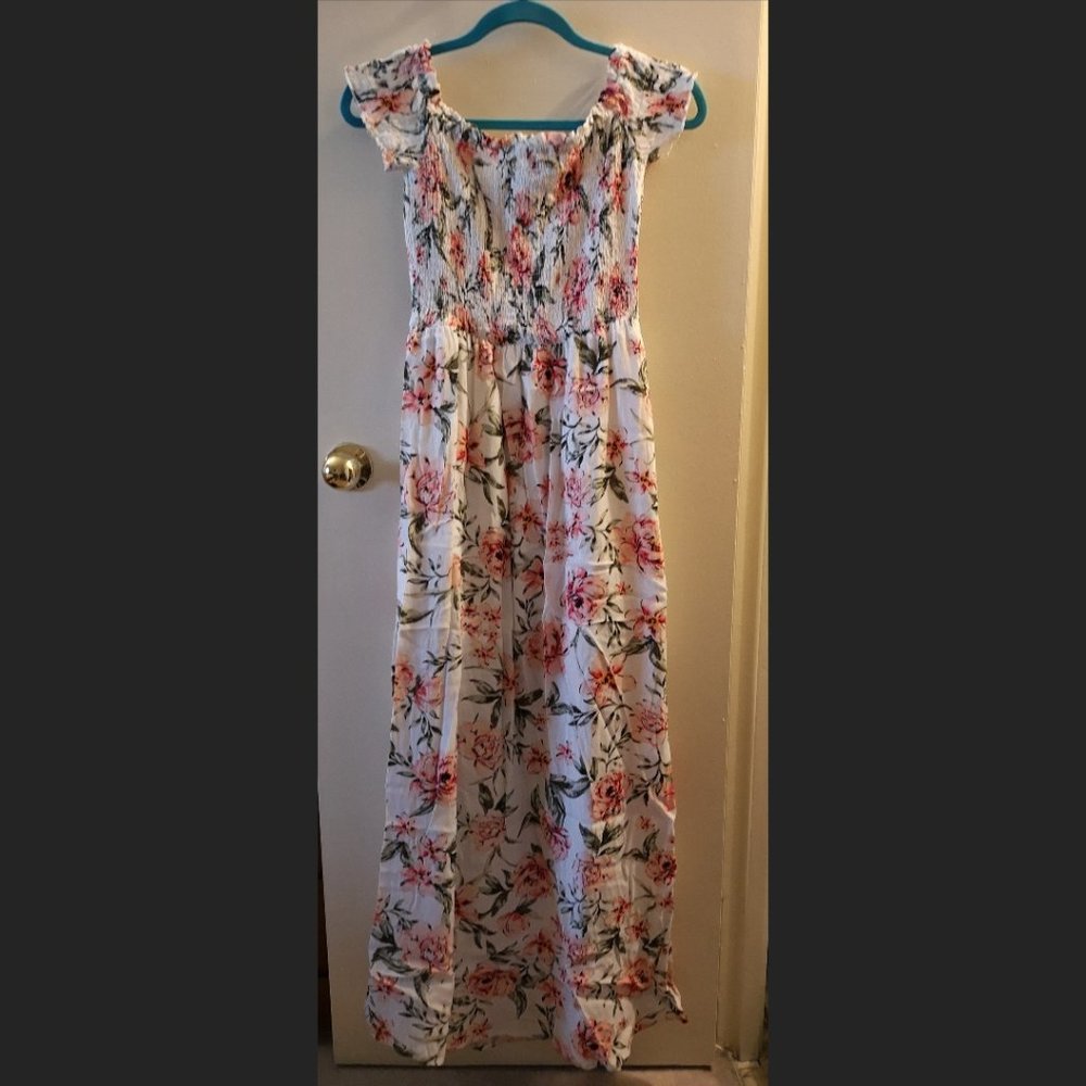 Dynamite XS Off the Shoulder Maxi Dress